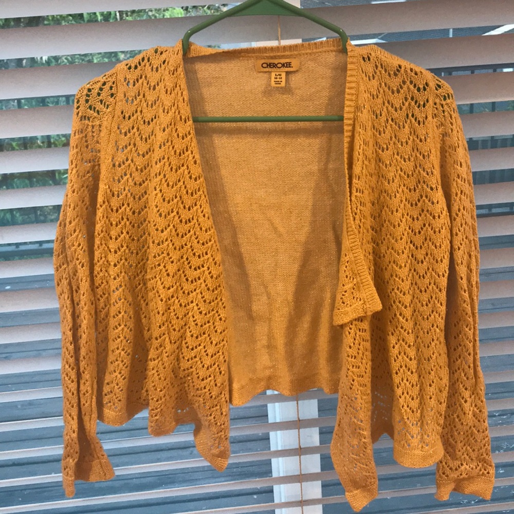 Gold sweater